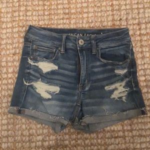 American Eagle Next Level Stretch hi-rise shortie